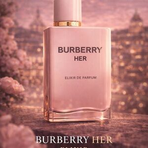 Burberry Her Elixir de Parfum in Cream and Pink